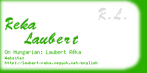 reka laubert business card